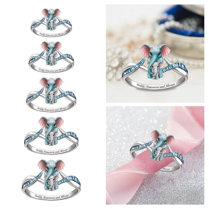 Crofta Wedding Ring Decoration Female Ring for Valentine's Day Birthday Gifts Bride Size 6