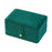 Crofta Jewelry Storage Box Chic Jewelry Organizer Display for Pendant Earrings Stud Green