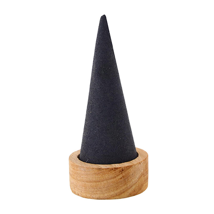 Crofta Cone Shaped Rings Holder Jewelry Holder for Retail Stores Countertop Selling dark gray