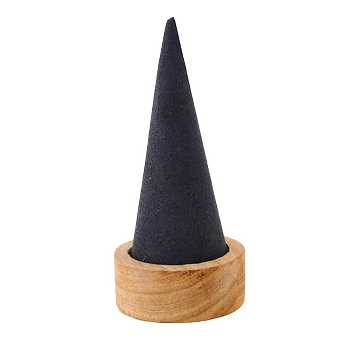 Crofta Cone Shaped Rings Holder Jewelry Holder for Retail Stores Countertop Selling dark gray