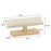 Crofta Wooden Bracelet Holder Wristwatch Rack for Shopping Mall Jewelry Store Store Beige Yellow