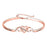 Crofta Women Bracelets Wrist Decoration Cute Trendy for Party Birthday Gifts Summer rose gold