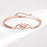 Crofta Women Bracelets Wrist Decoration Cute Trendy for Party Birthday Gifts Summer rose gold