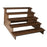 Crofta Wooden Display Riser Shelf Decor Jewelry Rack for Sculptures Ornaments Dolls 5 Layer 40cm