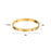 Crofta 5Pcs Bangle Bracelet Wrist Cuff Bracelet for Thanksgiving Engagement Wedding Gold