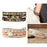 Crofta Women Ethnic PU Leather Wrap Bracelet Multi Layer Charm Unique Bead Bracelet Style A