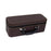 Crofta Bracelet Storage Box Fashionable Simple Shows Portable PU Leather Bangle Box Brown