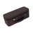 Crofta Bracelet Storage Box Fashionable Simple Shows Portable PU Leather Bangle Box Brown