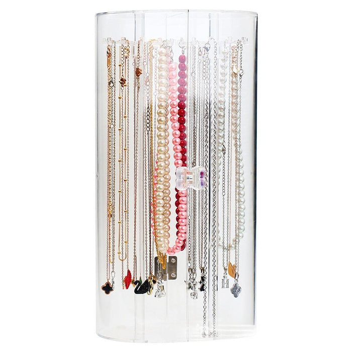 Crofta Clear Necklace Holder Multipurpose Necklace Hanger for Tabletop Stores Shops