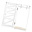 Crofta Acrylic Necklace Holder Stand Organizer for Centerpiece with Rings Tray