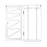 Crofta Acrylic Necklace Holder Stand Organizer for Centerpiece without Rings Tray