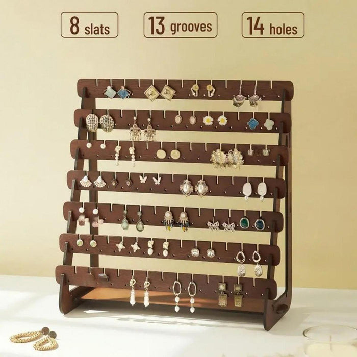 Crofta Jewelry Rack Craft Jewelry Storage Organizer for Selling Countertop Showcase