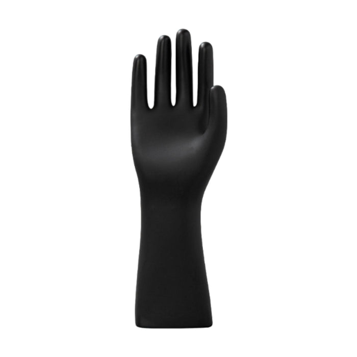 Crofta Male Mannequin Hand Matte Black Male Hand Model for Bracelet Gloves Tabletop Right Hand