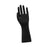 Crofta Male Mannequin Hand Matte Black Male Hand Model for Bracelet Gloves Tabletop Left Hand