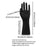 Crofta Male Mannequin Hand Matte Black Male Hand Model for Bracelet Gloves Tabletop Left Hand