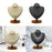 Crofta Necklace Display Stand Decor Jewelry Bust Holder for Store Home Decor Bedroom Beige