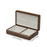 Crofta Jewelry Box Jewelry Decorative Box Treasure Box for Bracelets Rings Earrings White Interior