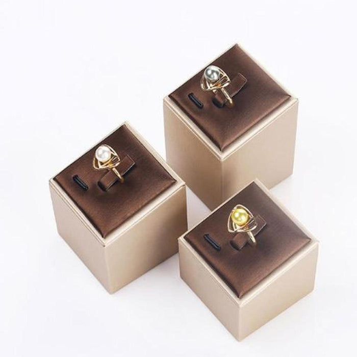 Crofta Rings Storage Rack Modern Jewelry Display Props for Business Use Store Girls 15.5cmx5cmx7.5cm