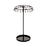 Crofta 23 Hooks Necklace Holder Rotating Metal Earrings Display Stand for Bracelets Black