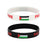 Crofta Palestine Wristband Palestinian Flag Bangle Sport Games Palestinian Bracelet White