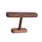 Crofta Watch Display Stand Modern Wristwatch Rack Multifunctional Wood Watch Holder L Walnut