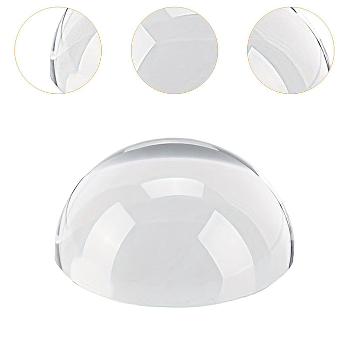 Crofta Acrylic Dome Magnification Table Paperweight for Photography Home Decoration 6 cm