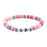 Crofta 11x Friendship Bracelets Colorful Letter Bracelets Fashion Inspire Bracelets