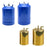 Crofta Welding Oil Pot Premium Gas Valve Oil Pot for DIY Crafts Projects DIY Crafts 17x11cm Blue