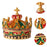 Crofta Crown Jewelry Box Cute Unique Trinket Box for Earrings Stud Necklace Pendant