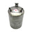 Crofta Welding Oil Pot with Valve Replaces Soldering Oil Kettle for Crafts Projects Gray 14.3x8.8cm