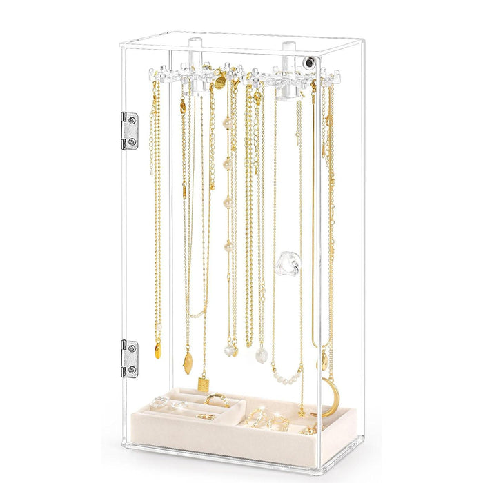 Crofta Jewelry Display Holder Necklaces Display Stand for Desktop Dresser Apartment