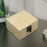 Crofta Wooden Jewelry Box Desktop Jewelry Storage Box for Rings Bracelets Necklaces Wood