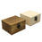 Crofta Wooden Jewelry Box Desktop Jewelry Storage Box for Rings Bracelets Necklaces Wood