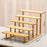 Crofta Display Riser Multi Tiers Riser Display Shelf for Figurines Dolls Sculptures 5 Tier 33 cm