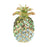 Crofta Pineapple Trinket Box Decor Pineapple Decorative Box for Charm Rings Earring Green