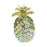 Crofta Pineapple Trinket Box Decor Pineapple Decorative Box for Charm Rings Earring Green