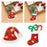 Crofta Christmas Brooch Pin Fashion Xmas Decoration Elegant Corsage Lapel Pin Badge Christmas Hat