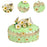 Crofta Jewelry Box Alloy Tabletop Creative Treasure Case Decorative Box Trinket Box Green