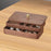 Crofta Wooden Jewelry Box Walnut 2 Layer Trinket Box for Watches Bracelets Earrings