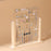 Crofta Acrylic Earring Holder Desk Jewelry Storage Rack for Rings Necklace Earrings