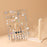 Crofta Acrylic Earring Holder Desk Jewelry Storage Rack for Rings Necklace Earrings