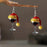 Crofta Wine Glass Christmas Earrings Decor Gift Jewelry for Holiday Proms Halloween