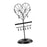 Crofta Jewelry Organizer Stand Jewelry Display Stand for Bracelets Bangle Necklaces Heart