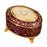 Crofta Metal Jewelry Box Trendy Desk Trinket Organizer for Pendants Earrings Charms Violet