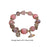 Crofta Women Bracelet Casual Classic Jewelry for Thanksgiving Birthday Gifts Summer Pink Planet