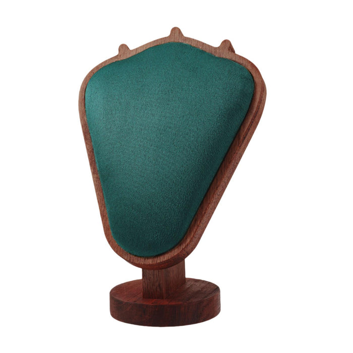 Crofta Necklace Display Stand Storage Rack Jewelry Stand Jewelry Holder for Selling Dark Green