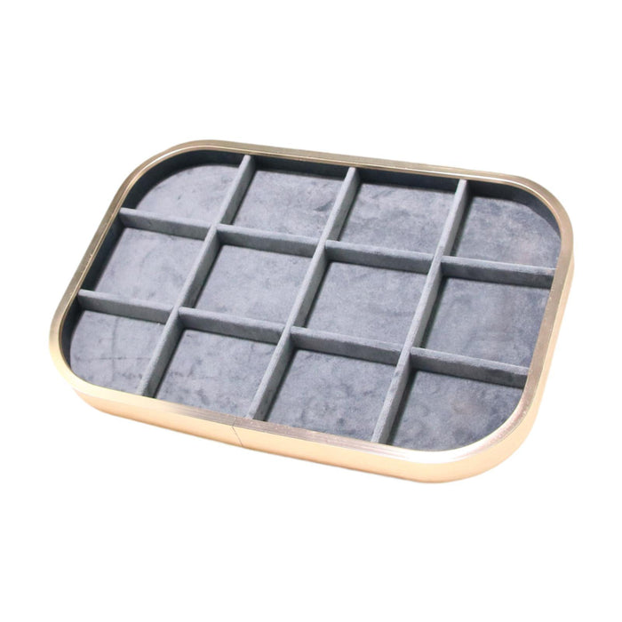 Crofta Jewelry Tray Container Jewelry Holder Jewelry Storage Tray for Store