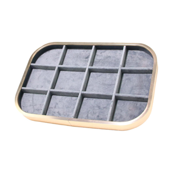 Crofta Jewelry Tray Container Jewelry Holder Jewelry Storage Tray for Store