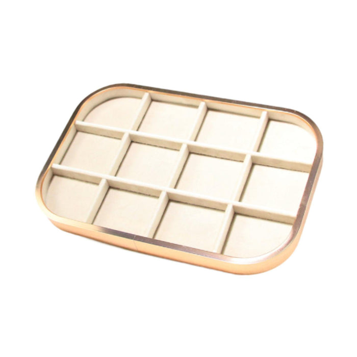 Crofta Jewelry Tray Jewelry Storage for Live Broadcasting Photography Shopping Mall 12 Slots