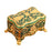 Crofta Jewelry Box Treasure Box Jewelry Container for Stud Earrings Rings Bracelets Green